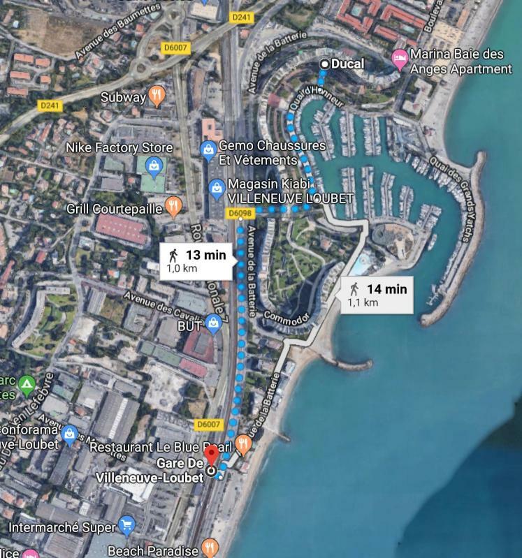 Fame - Marina Baie Des Anges Appartement Villeneuve-Loubet Buitenkant foto
